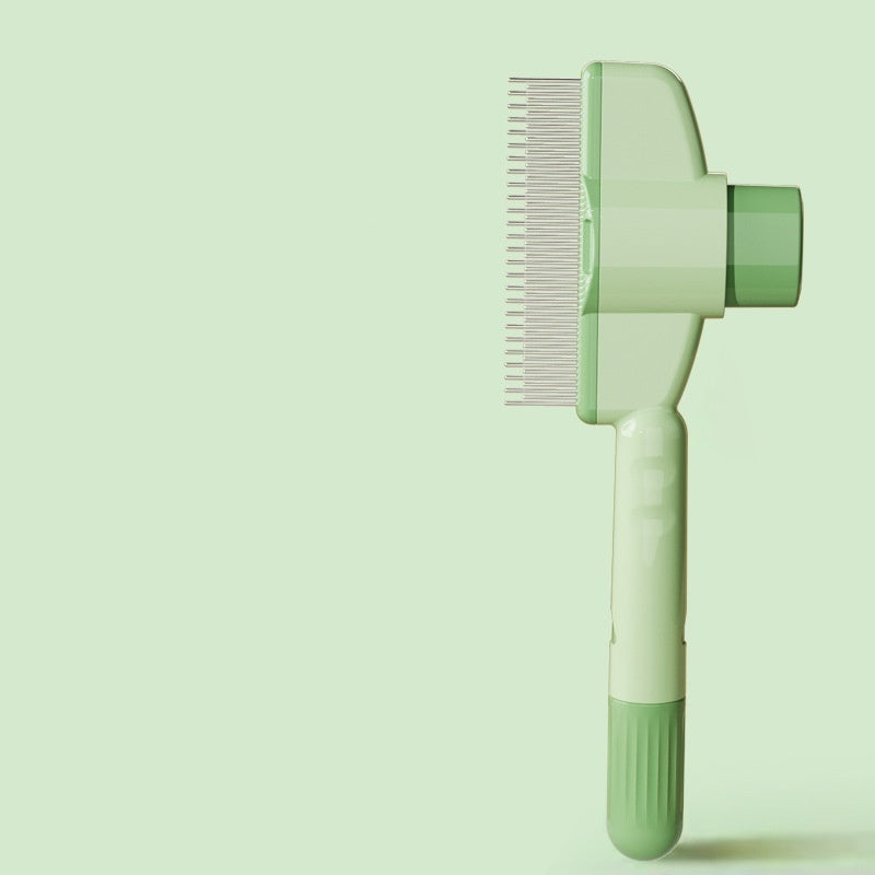 Professional Cat Pet Needled Comb With Release Button
