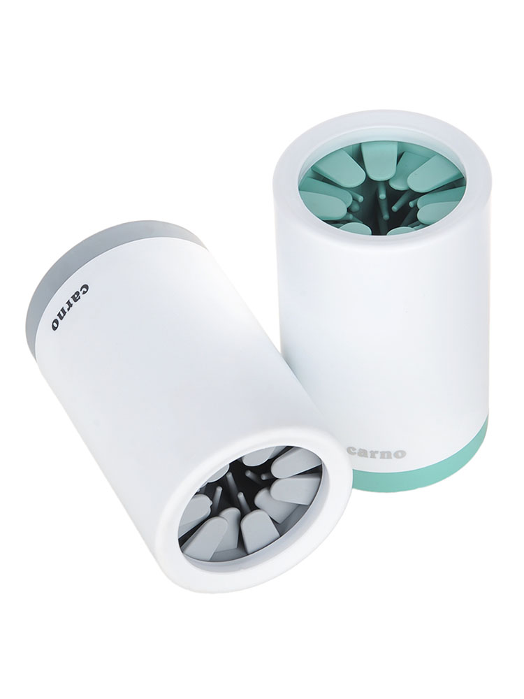 Portable Soft Silicone Pet Paw Cleaner Comb