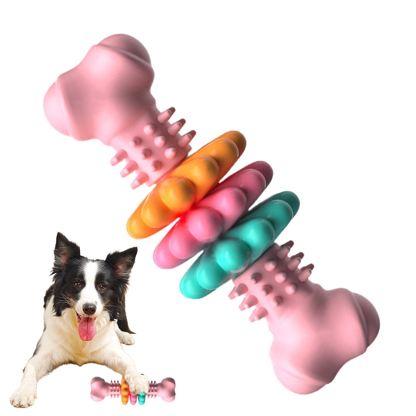 Indestructible TPR Bone Chewing Bite Resistant Toys