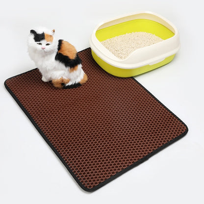 EVA Double Pet Cat Litter Mat