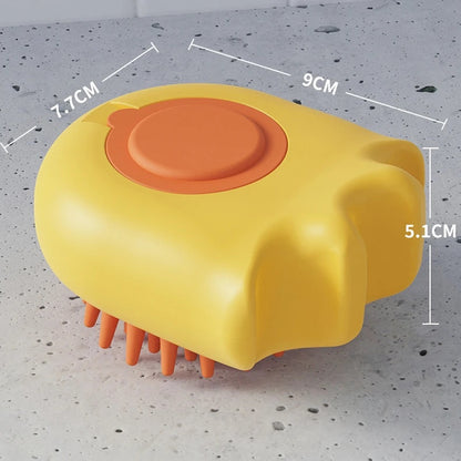 Pet Massage Bath Brush with Shampoo Box