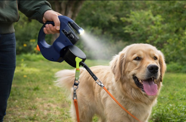 Dual Retractable Dog Leash