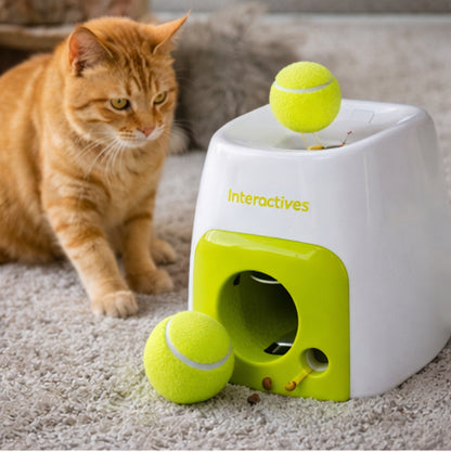 Pet Dog Baseball Food Reward Machine