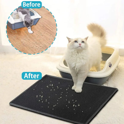 EVA Double Pet Cat Litter Mat