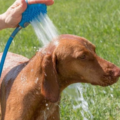 Outdoor Silicone Pet Bathing Shower Brush