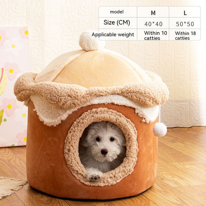 Pet Ice Cream Cute Dog House