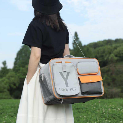 Anti-stress Pet Going Out Trolley Backpack