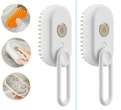3 In 1 Electric Spray Cat Steam Brush