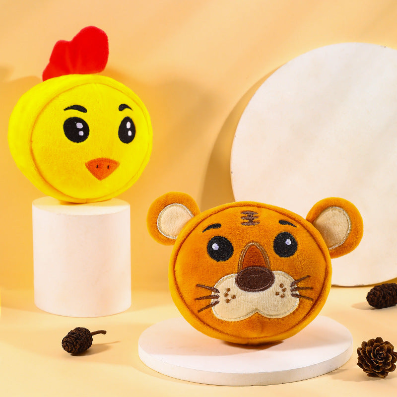 Pet Vocal Teething Bite Resistant Plush Toys